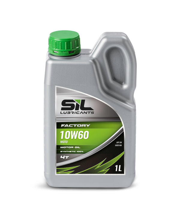 SIL MOTO FACTORY 10W60 SYNT 100% 1L