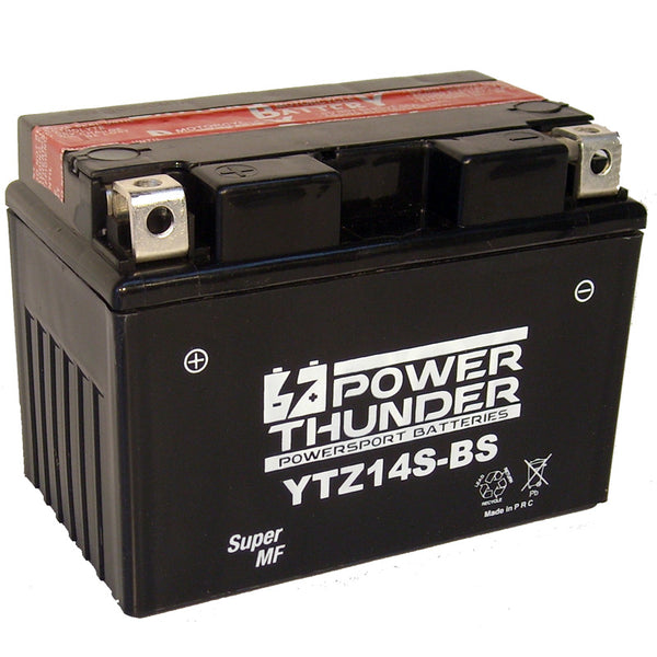 BATERÍA POWER THUNDER CTZ14S-BS SIN MANTENIMIENTO