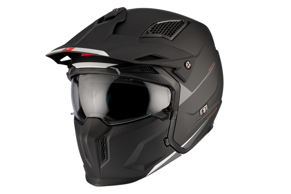 CASCO MT STREETFIGHTER S SV SOLID A1 NEGRO MATE