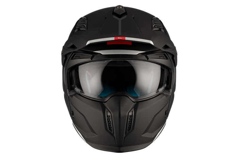 CASCO MT STREETFIGHTER S SV SOLID A1 NEGRO MATE