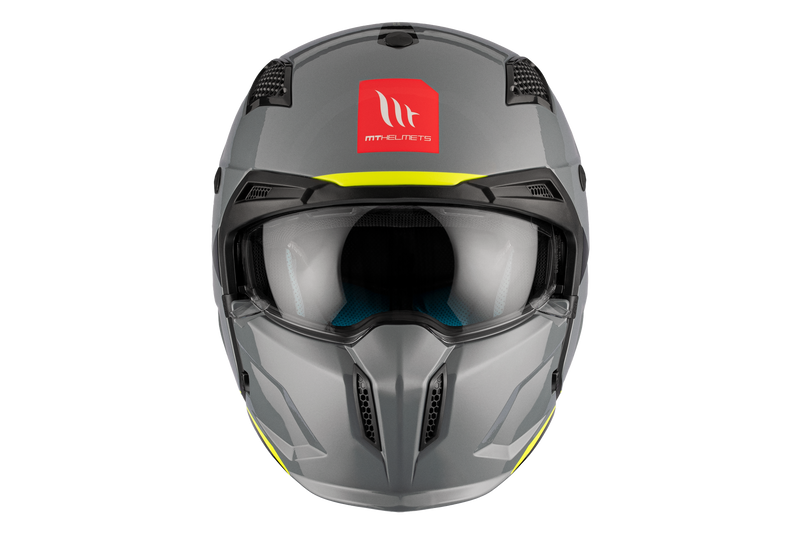 CASCO MT STREETFIGHTER S SV SOLID A22 GRIS BRILLO