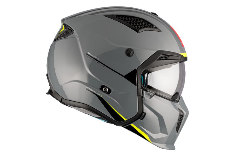 CASCO MT STREETFIGHTER S SV SOLID A22 GRIS BRILLO