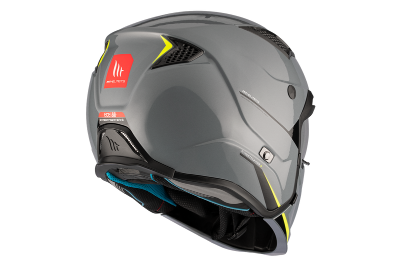 CASCO MT STREETFIGHTER S SV SOLID A22 GRIS BRILLO