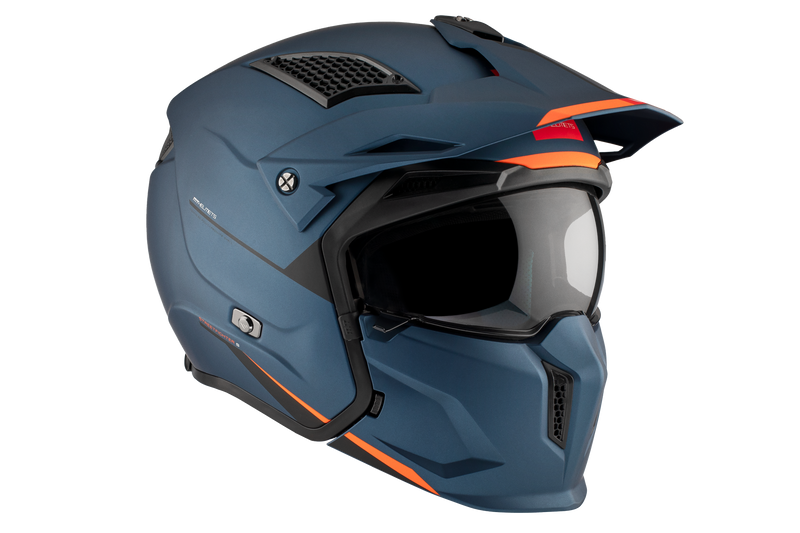 CASCO MT STREETFIGHTER S SV SOLID A7 AZUL MATE