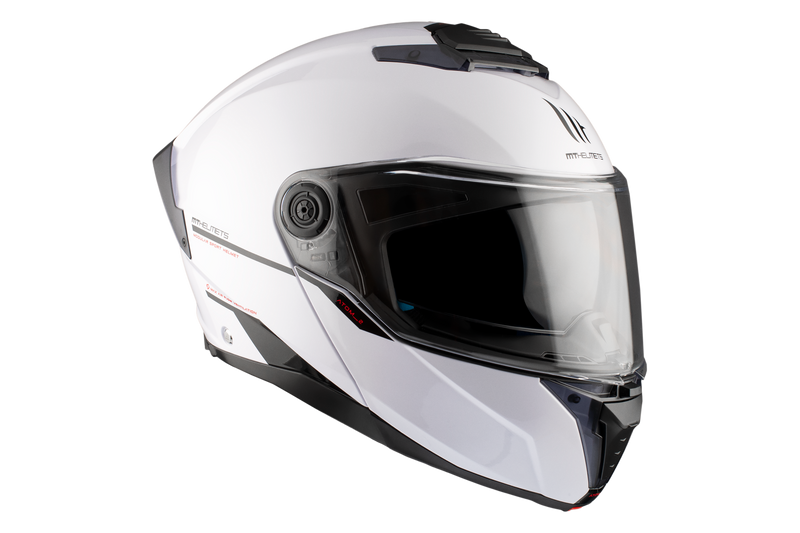 CASCO MT ATOM 2 SV SOLID A0 BLANCO BRILLO