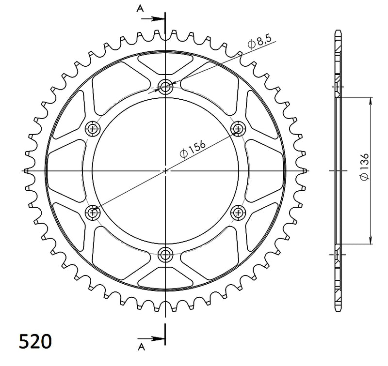 CORONA SUPERSPROX STEALTH AZUL 48 D  - RST1512X48BLU