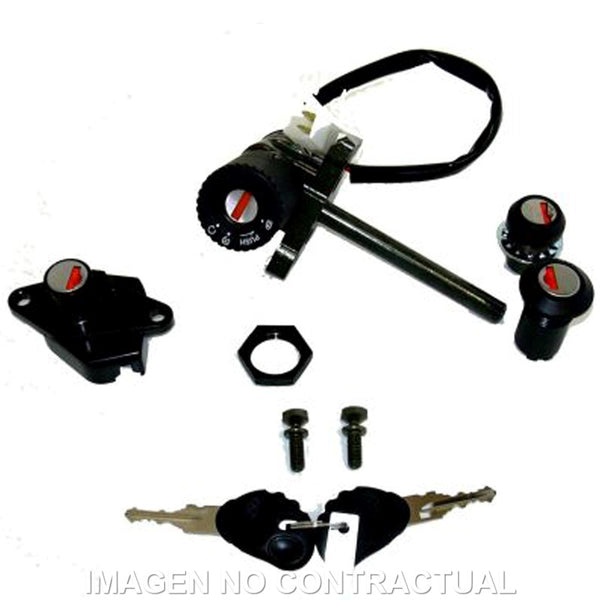 KIT LLAVES CONTACTO, SILLÍN Y GUANTERA APRILIA ARRECIFE 125