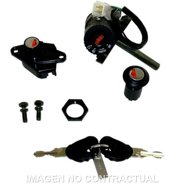 KIT LLAVES CONTACTO, SILLÍN Y GUANTERA APRILIA SPORT CITY 125