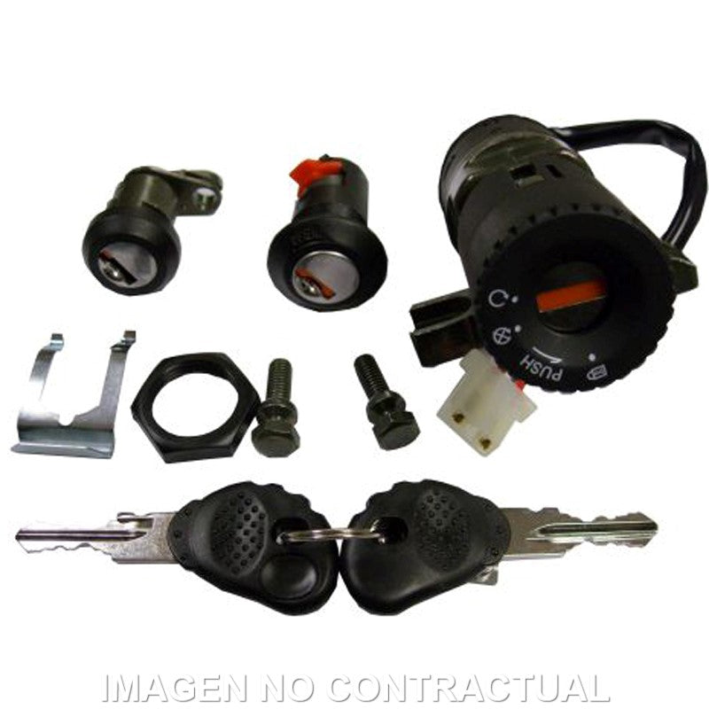 KIT LLAVES CONTACTO, SILLÍN Y GUANTERA HONDA SH 125