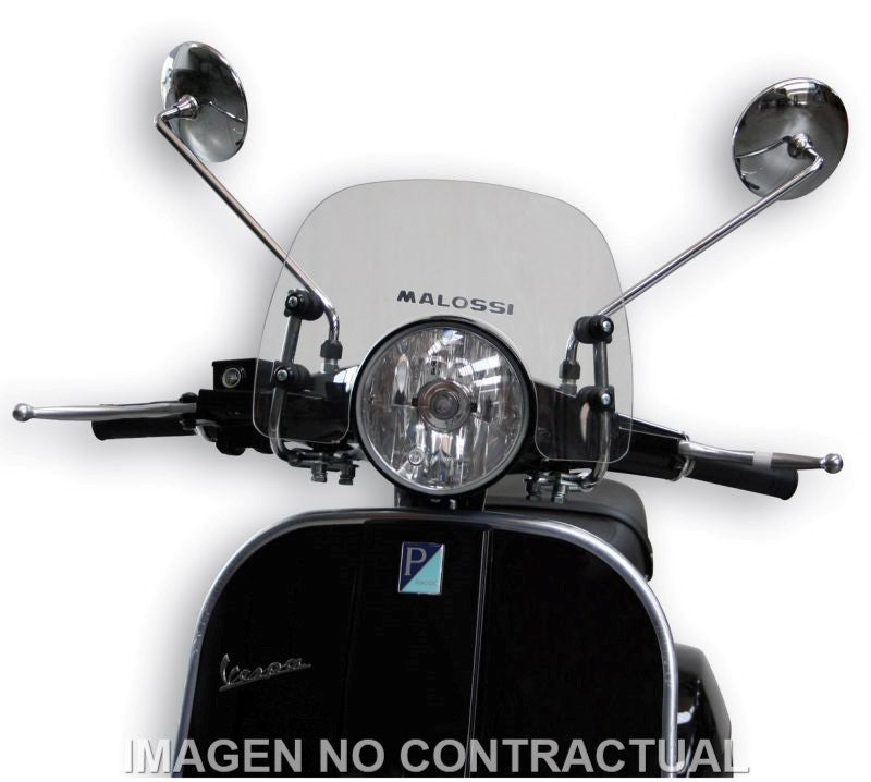 CÚPULA MALOSSI SPORT SCREEN TRANSPARENTE VESPA PX 125/150/200