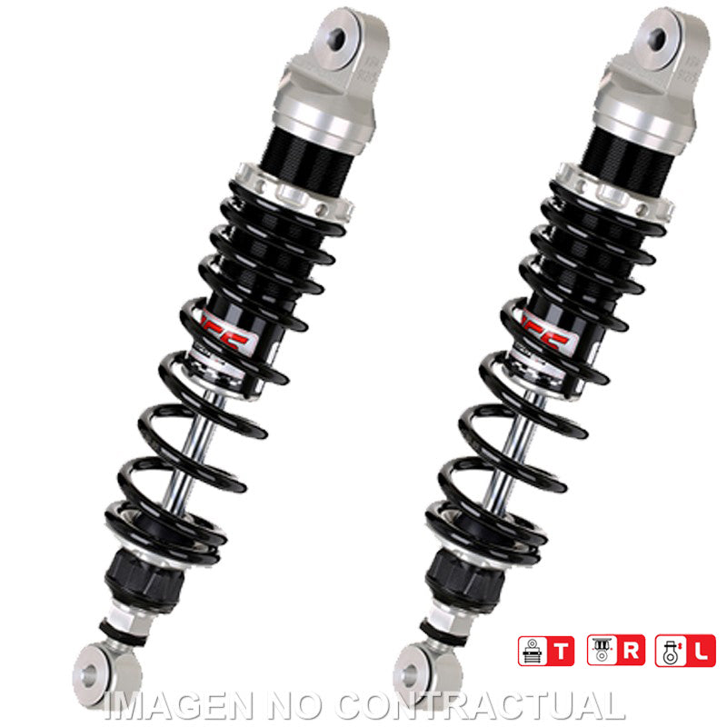 JUEGO AMORTIGUADORES TRASEROS YSS GAS TOP LINE BMW R45