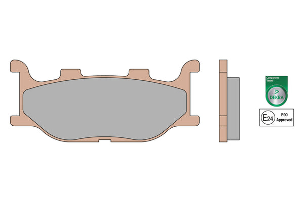 PASTILLA DE FRENO MALOSSI MHR SYNT YAMAHA MAJESTY