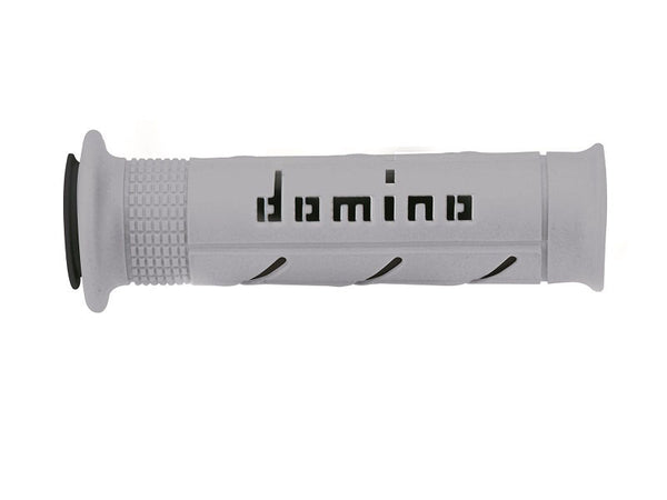 PUÑOS DOMINO XM2 SUPER SOFT GRIS/NEGRO ABIERTOS D 22 MM L 120-125 MM