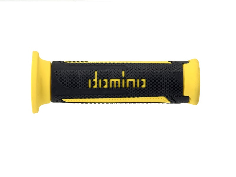 PUÑOS DOMINO TURISMO ANTRACITA-AMARILLO ABIERTOS D 22 MM L 120 MM