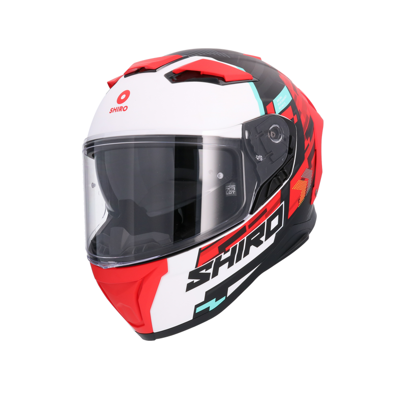 CASCO SHIRO ALPHA RACER ONE RED