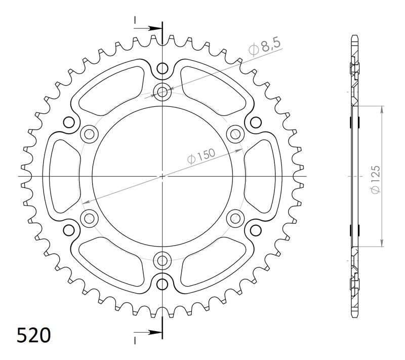 CORONA SUPERSPROX STEALTH ROJA 48 D  - RST990X48RED