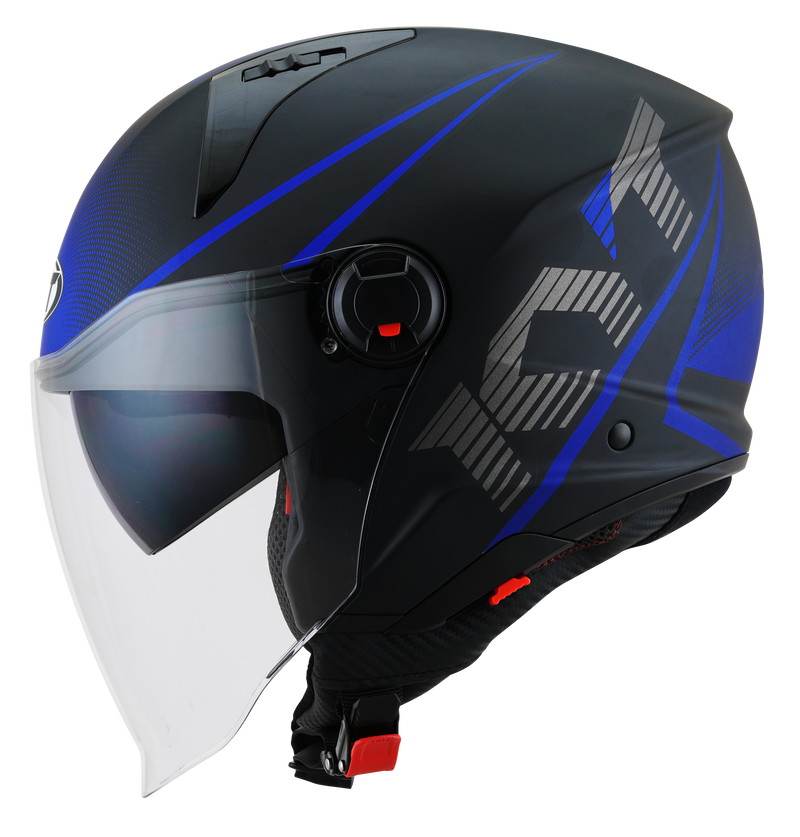 CASCO KYT D-CITY COLORFUL MATT BLUE