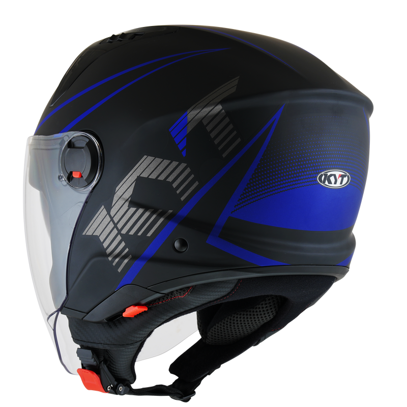 CASCO KYT D-CITY COLORFUL MATT BLUE
