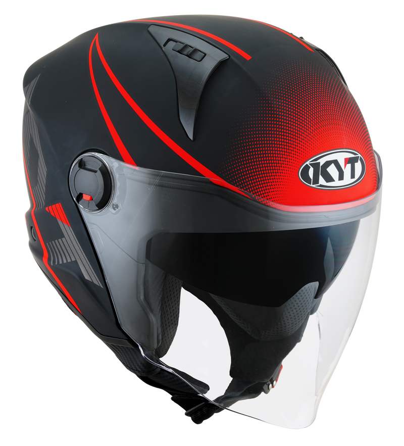 CASCO KYT D-CITY COLORFUL MATT RED