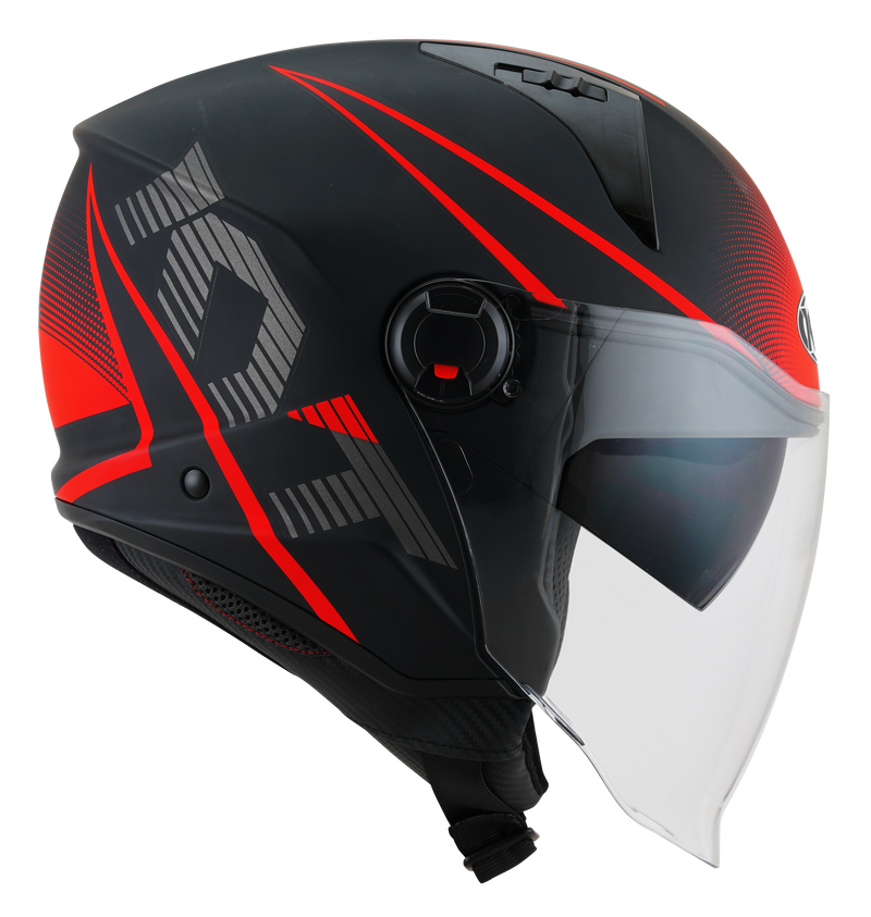 CASCO KYT D-CITY COLORFUL MATT RED