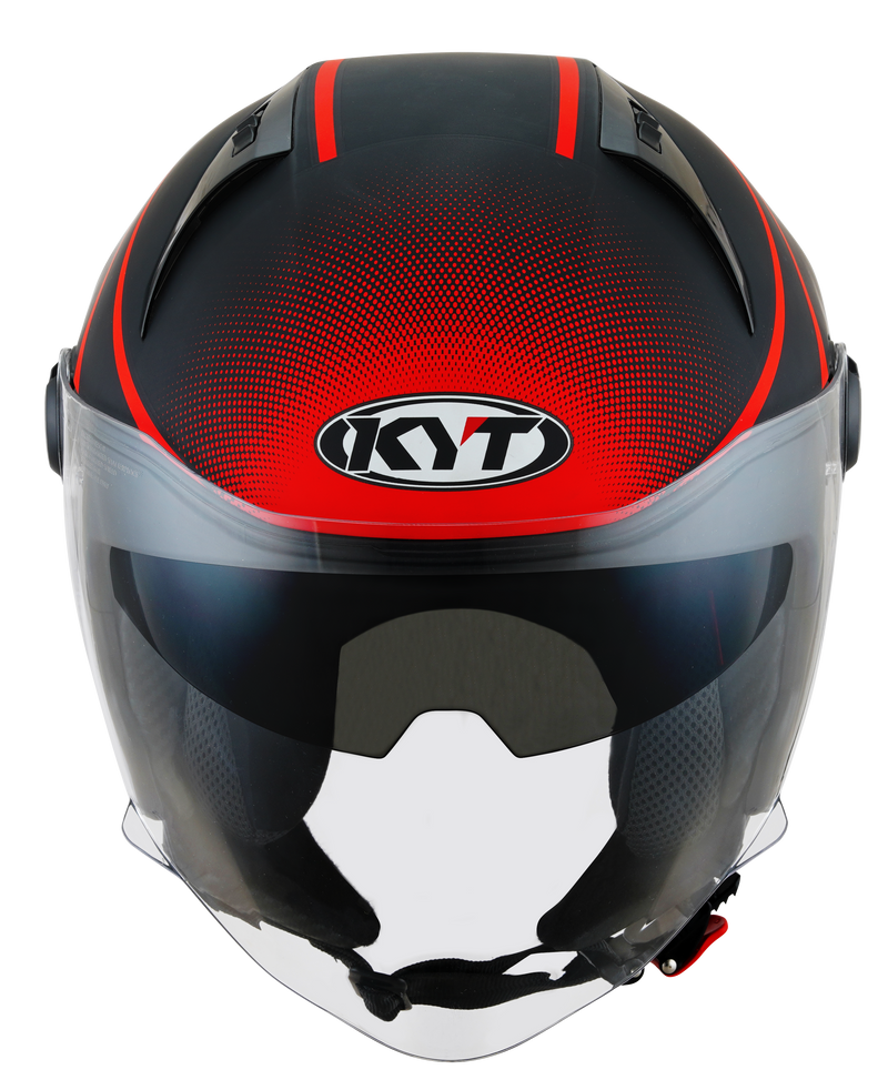 CASCO KYT D-CITY COLORFUL MATT RED