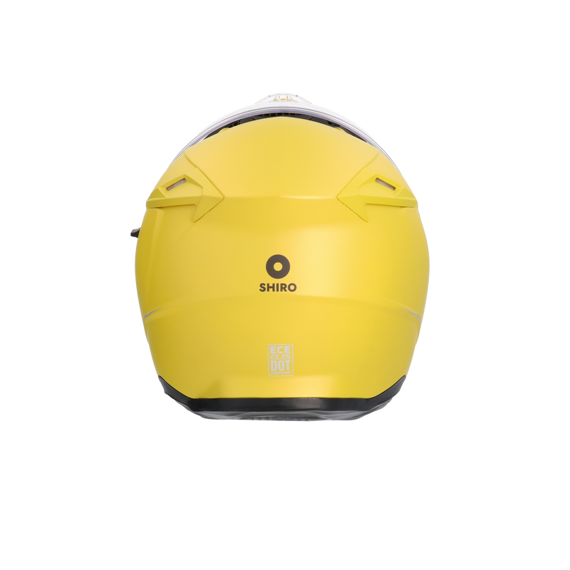 CASCO SHIRO DISCOVER MATT YELLOW