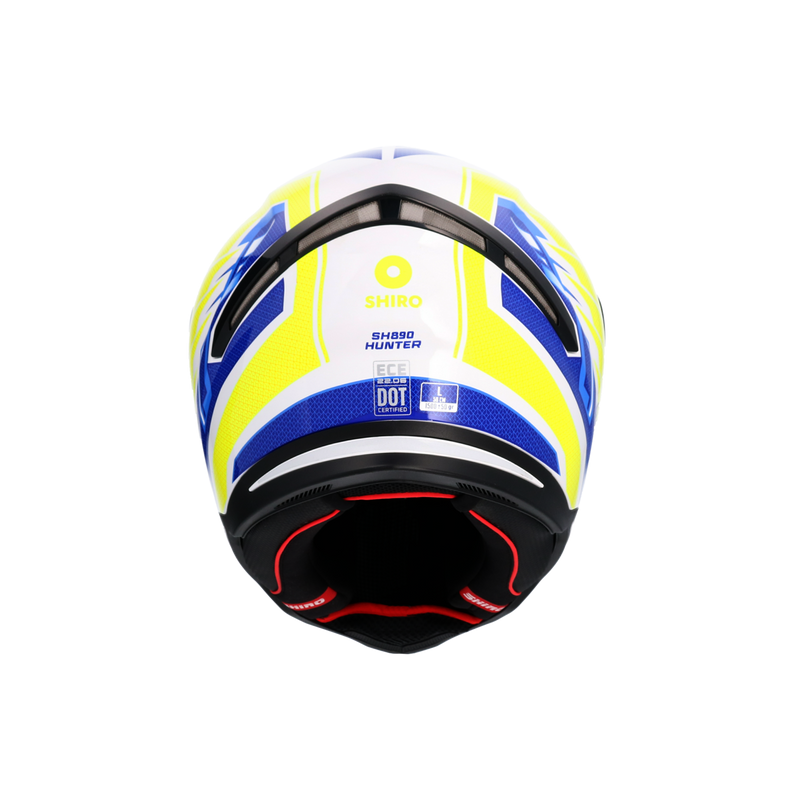 CASCO SHIRO HUNTER EDGE BLUE/YELLOW