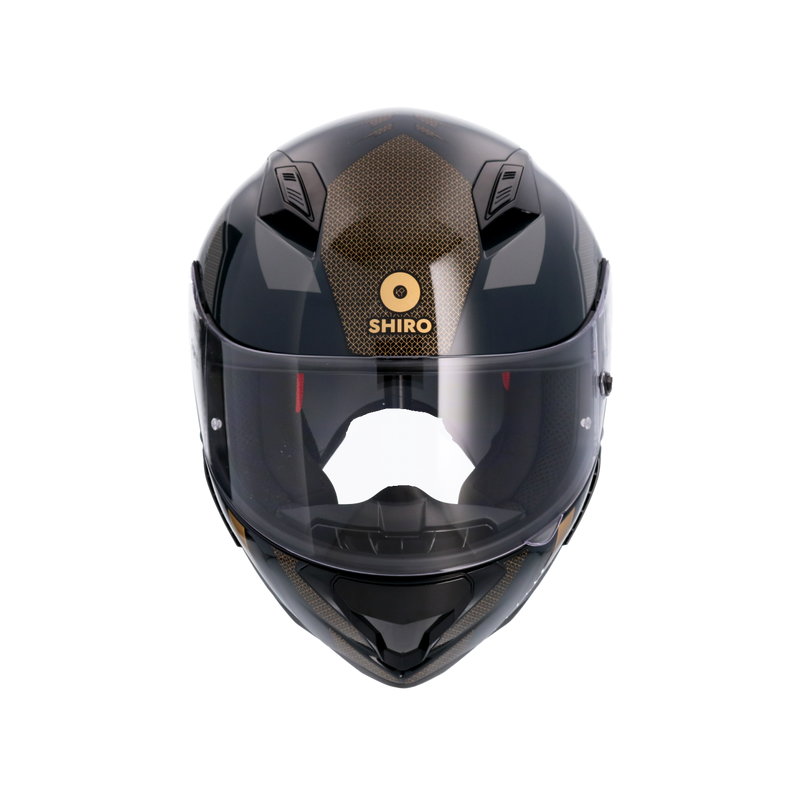 CASCO SHIRO HUNTER EDGE BLACK/GOLD