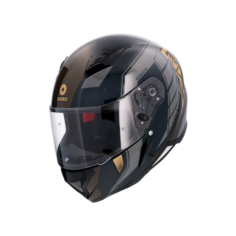 CASCO SHIRO HUNTER EDGE BLACK/GOLD