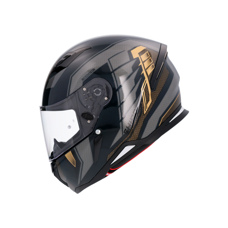 CASCO SHIRO HUNTER EDGE BLACK/GOLD