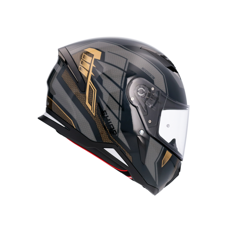CASCO SHIRO HUNTER EDGE BLACK/GOLD