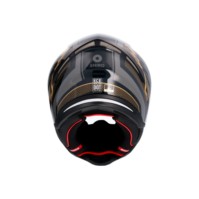 CASCO SHIRO HUNTER EDGE BLACK/GOLD