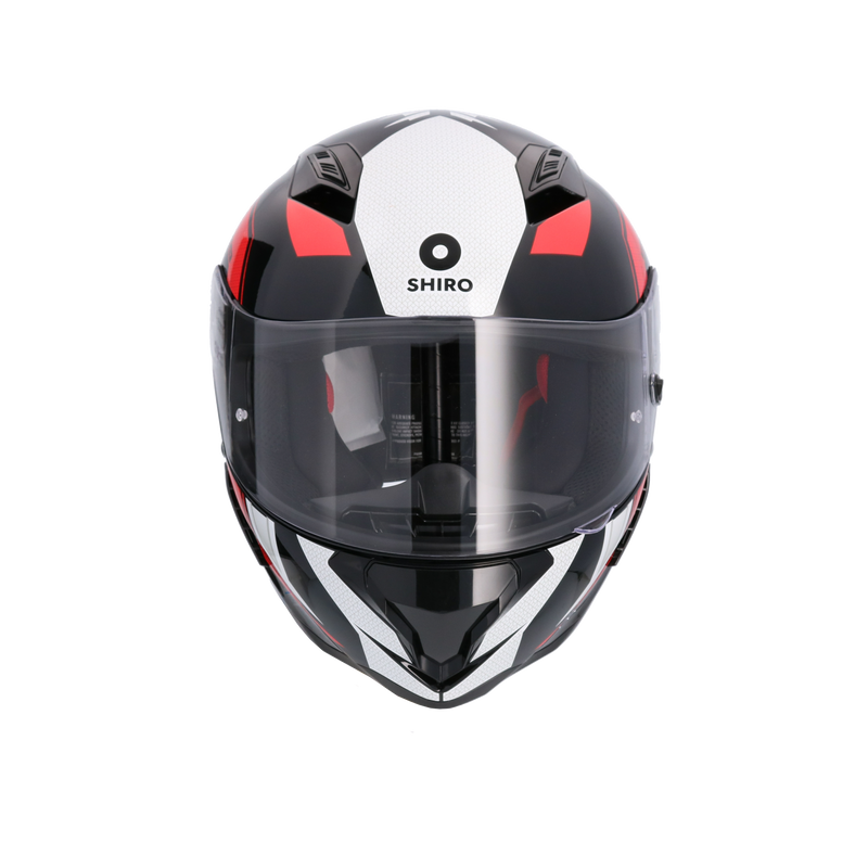 CASCO SHIRO HUNTER EDGE BLACK/RED