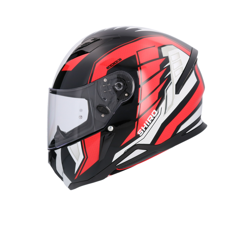 CASCO SHIRO HUNTER EDGE BLACK/RED