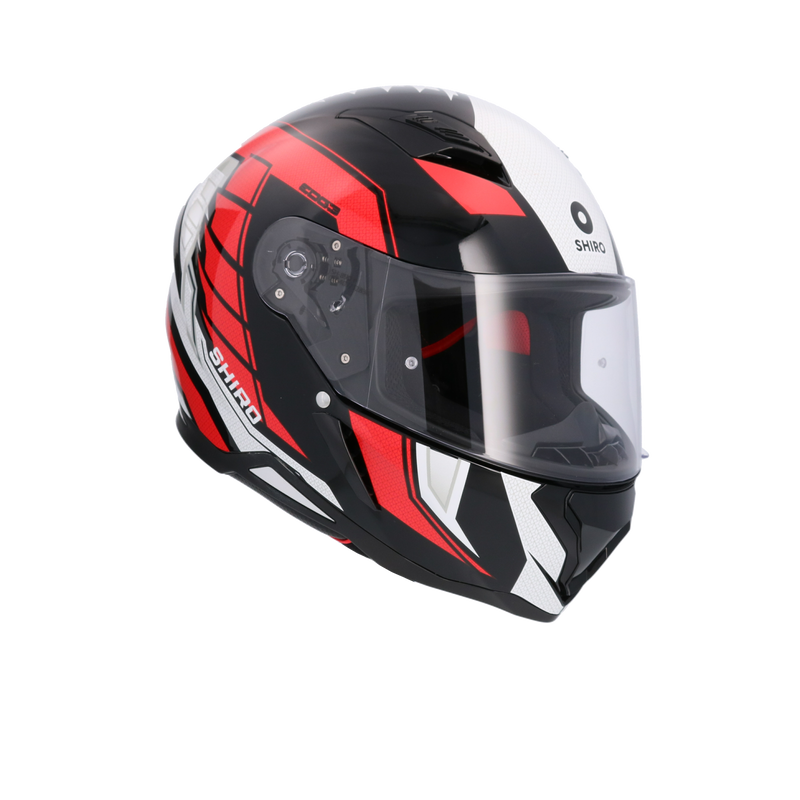 CASCO SHIRO HUNTER EDGE BLACK/RED