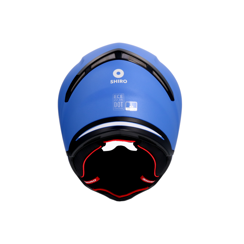 CASCO SHIRO HUNTER METALLIC MATT BLUE