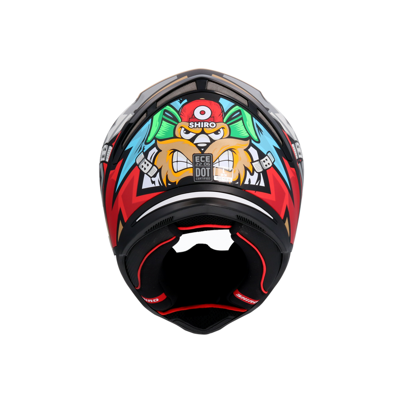 CASCO SHIRO HUNTER RACCOON BLUE