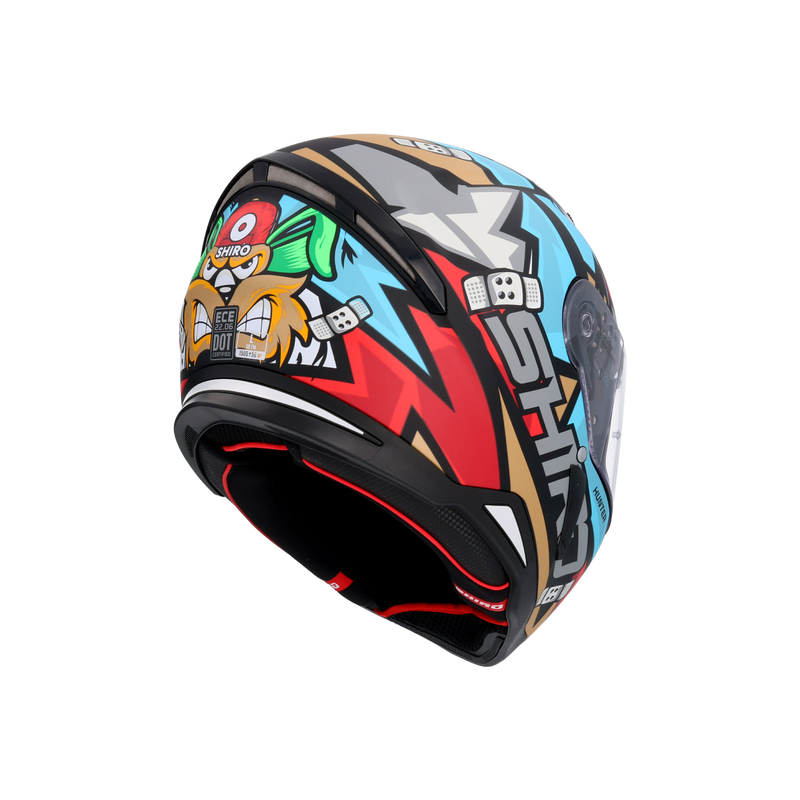 CASCO SHIRO HUNTER RACCOON BLUE