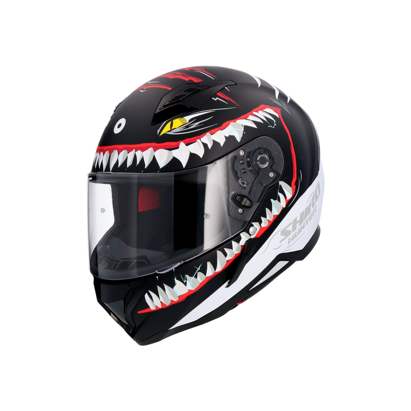 CASCO SHIRO HUNTER SHARK BLACK
