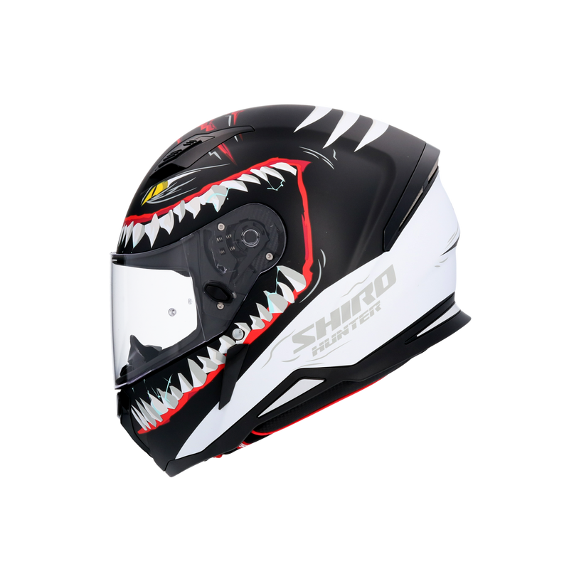 CASCO SHIRO HUNTER SHARK BLACK