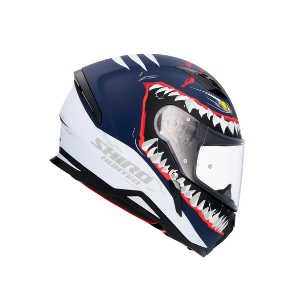 CASCO SHIRO HUNTER SHARK DARK BLUE