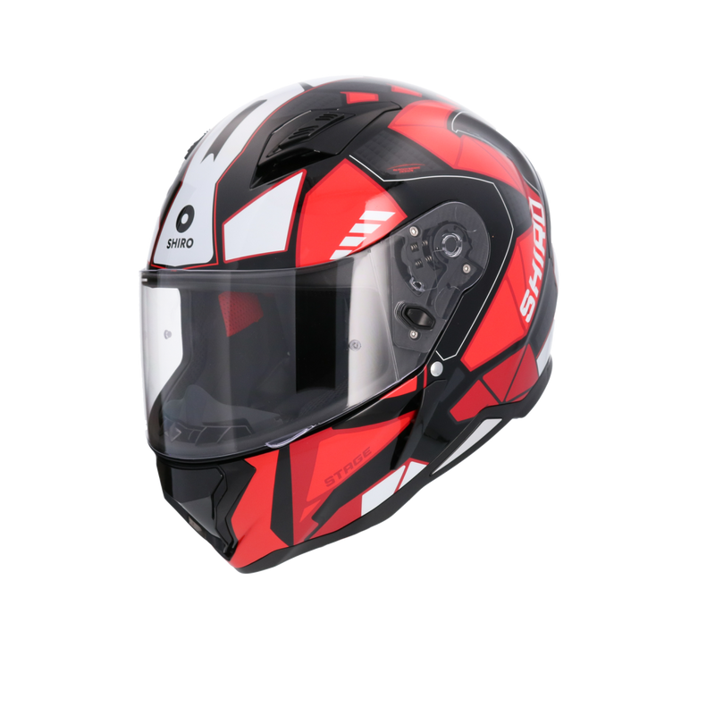 CASCO SHIRO HUNTER STAGE BLACK/RED