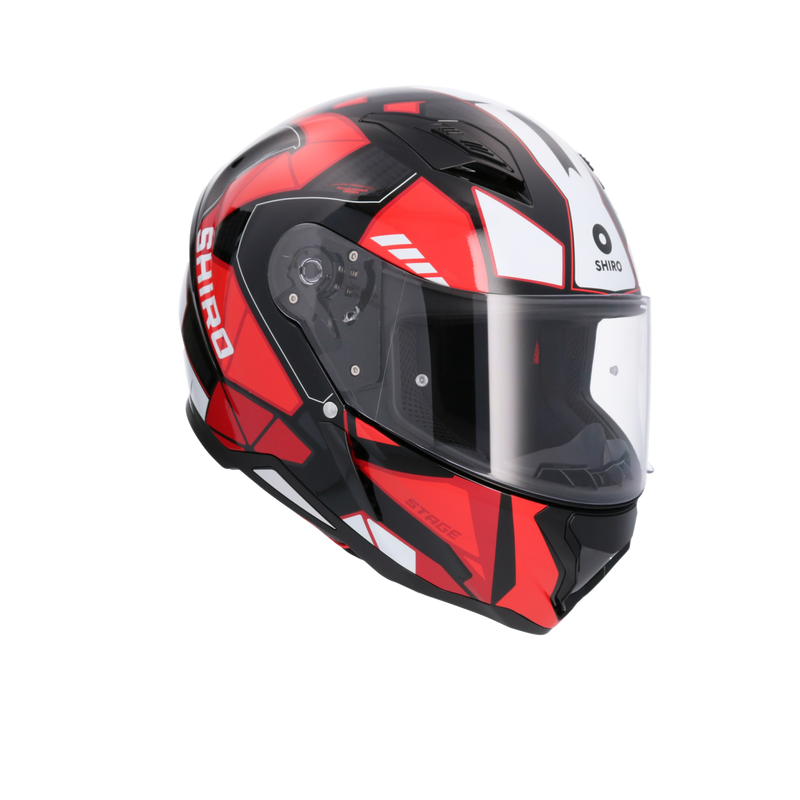 CASCO SHIRO HUNTER STAGE BLACK/RED