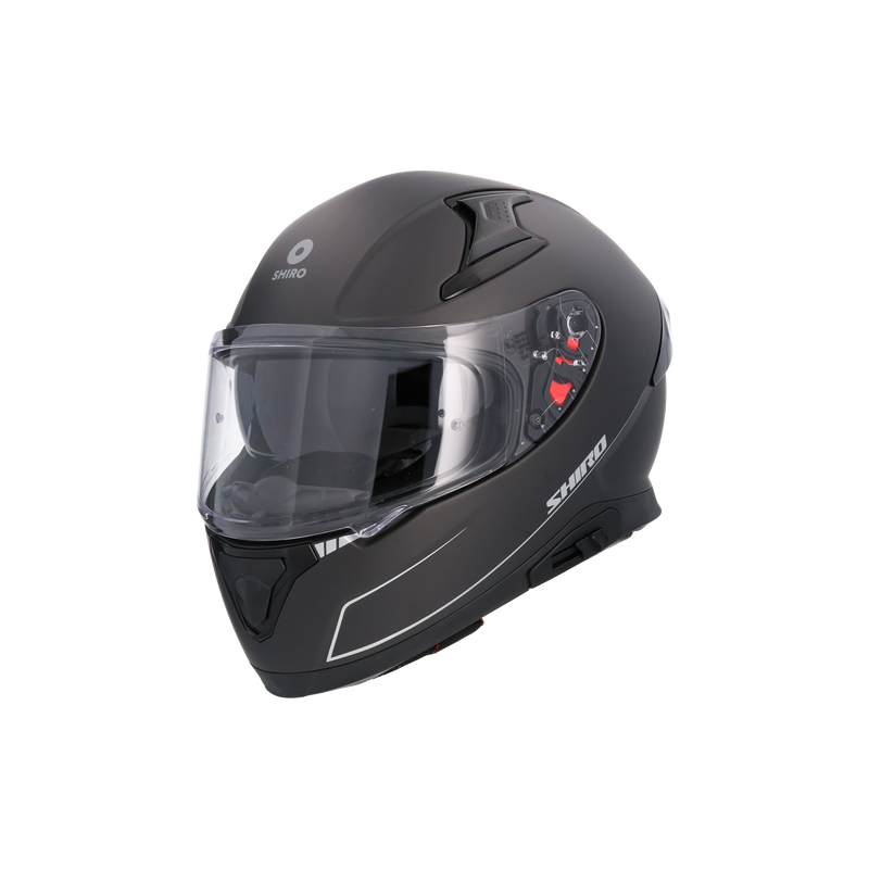 CASCO SHIRO KATANA MATT BLACK