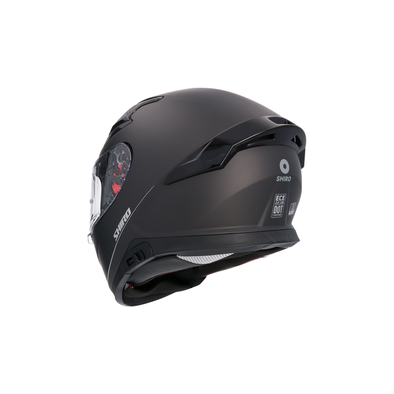 CASCO SHIRO KATANA MATT BLACK