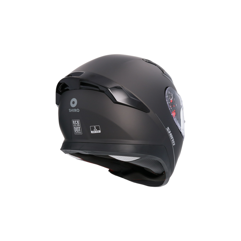 CASCO SHIRO KATANA MATT BLACK