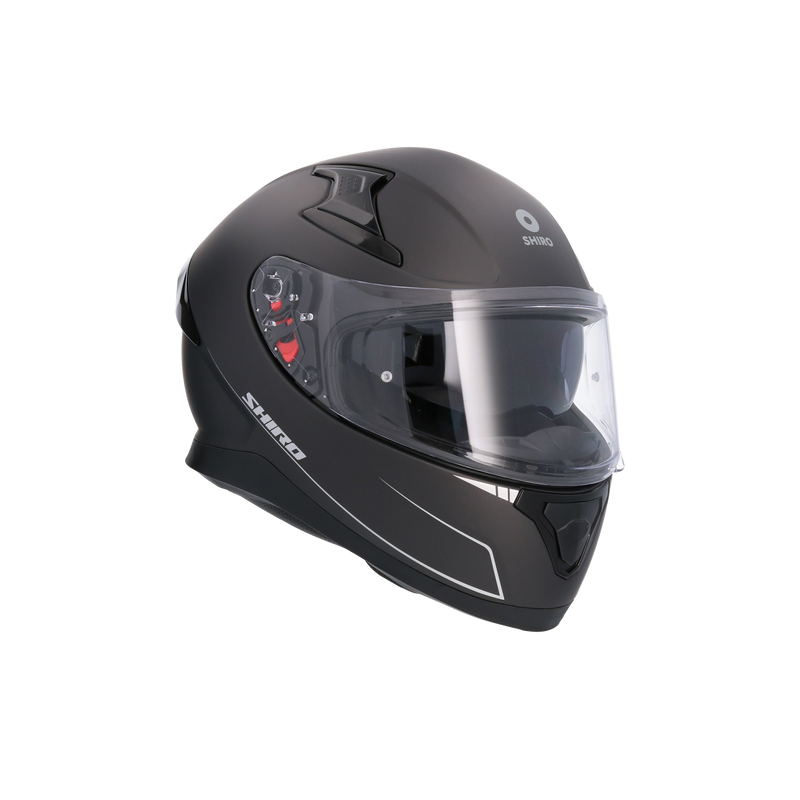 CASCO SHIRO KATANA MATT BLACK