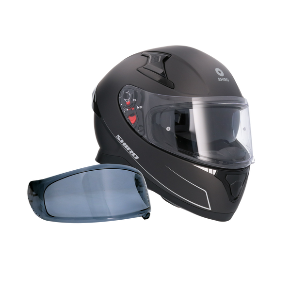 CASCO SHIRO KATANA MATT BLACK