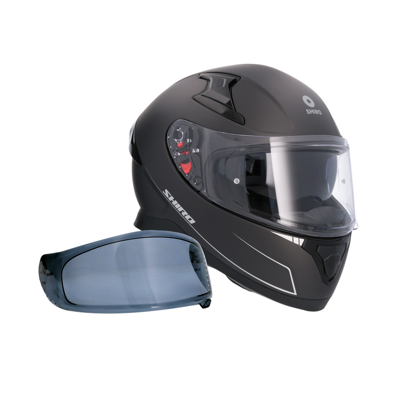 CASCO SHIRO KATANA MATT BLACK