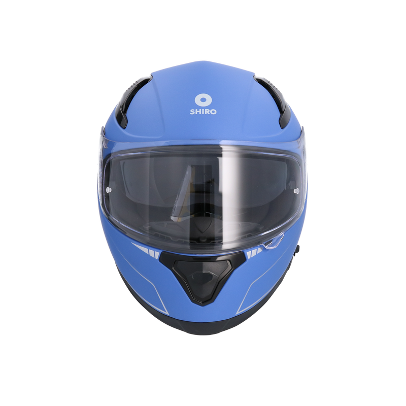 CASCO SHIRO KATANA METALLIC MATT BLUE